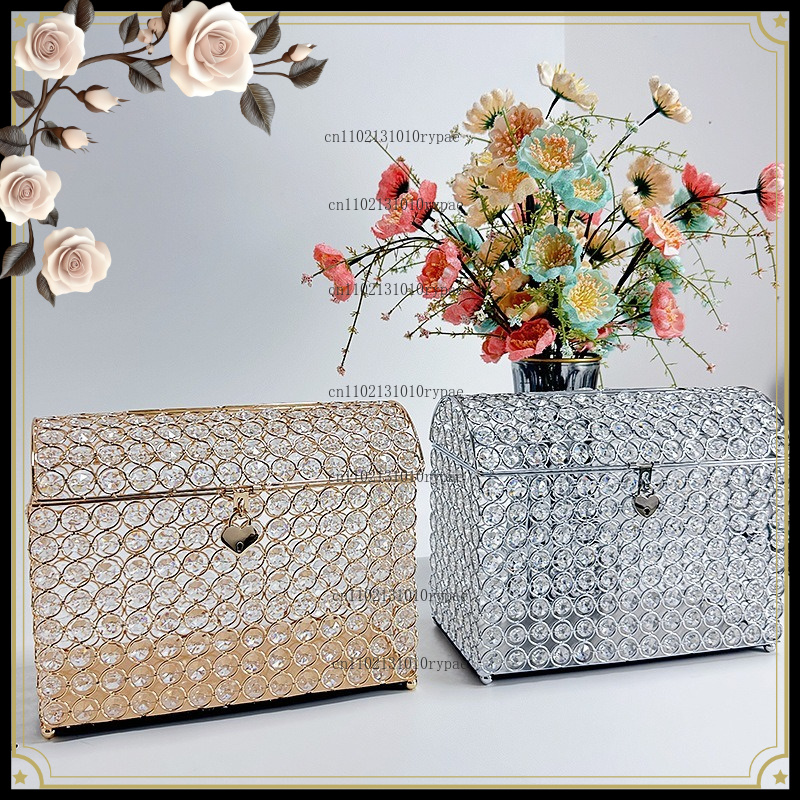 Wedding Supply.Box - Шкатулка для украшений из хрусталя, копилка,