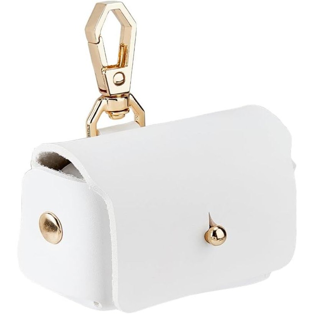 Wedding Supply.Box - Белая кожаная коробка-подушка для кольца в