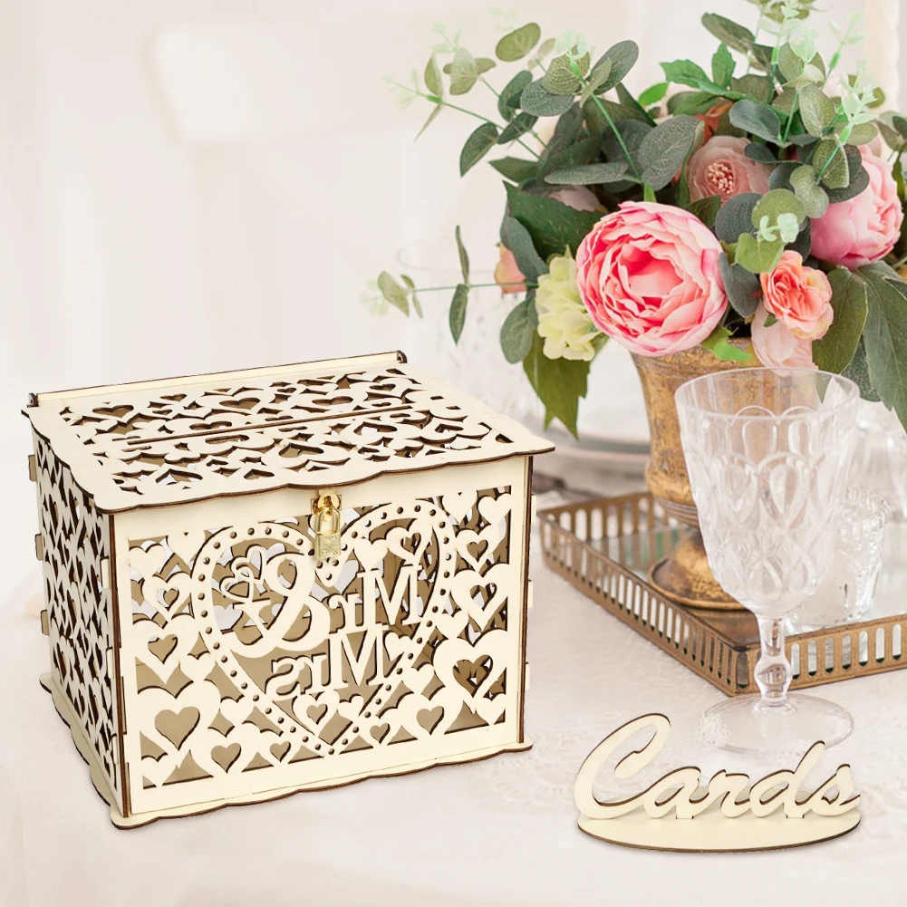 Деревянная свадебная открытка, – обзор и цена Wedding Supply.Box