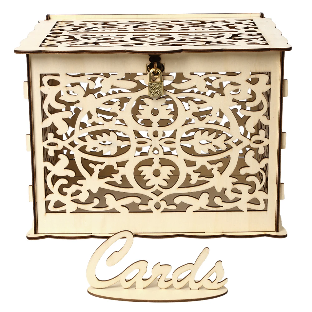 Деревянная свадебная открытка, – обзор и цена Wedding Supply.Box
