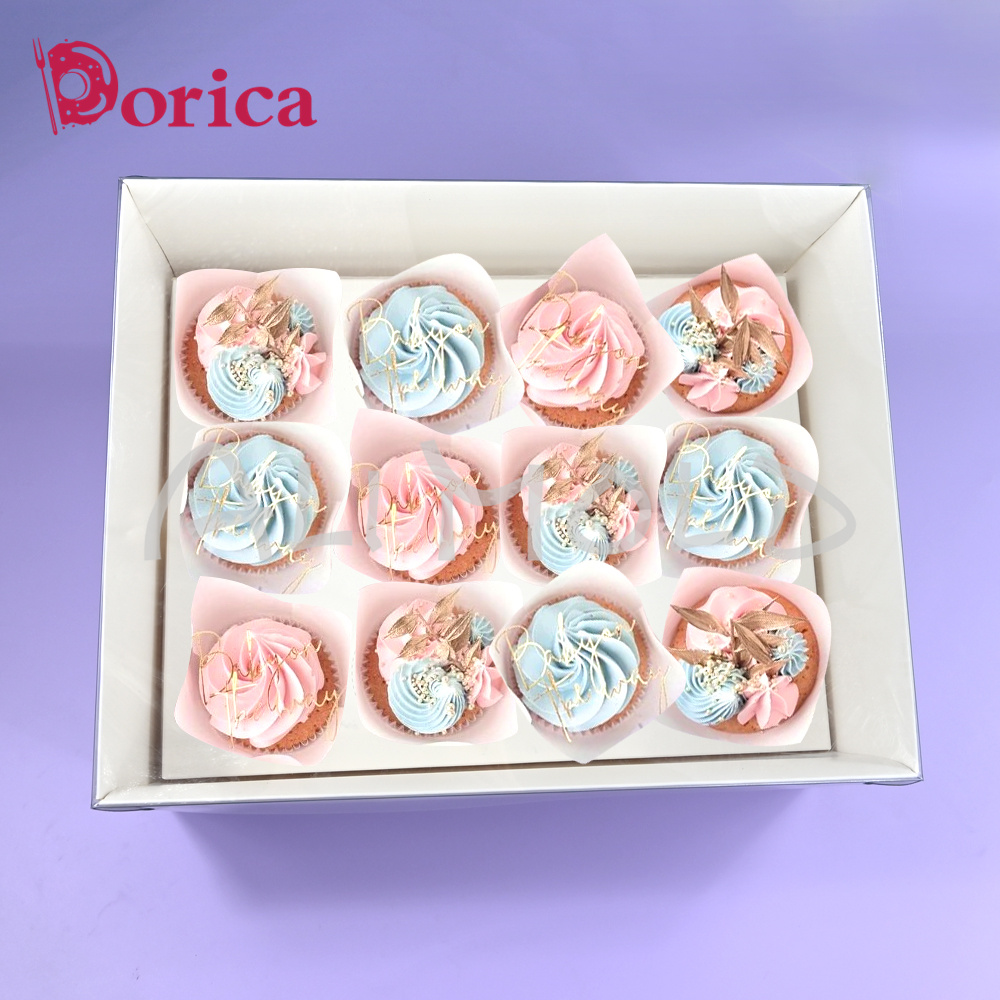 5 упаковок, коробка для кексов – обзор и цена Wedding Supply.Box