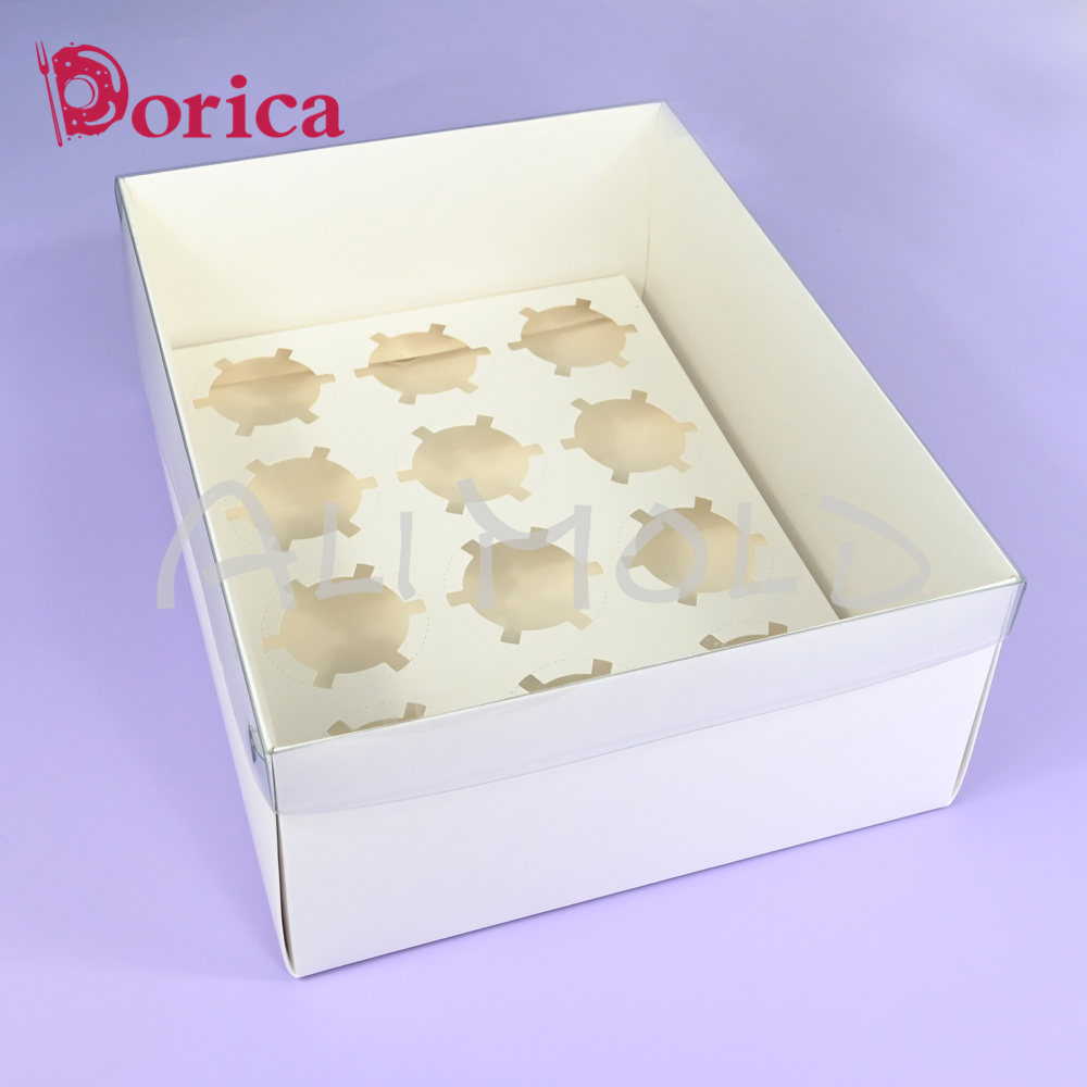 5 упаковок, коробка для кексов – обзор и цена Wedding Supply.Box